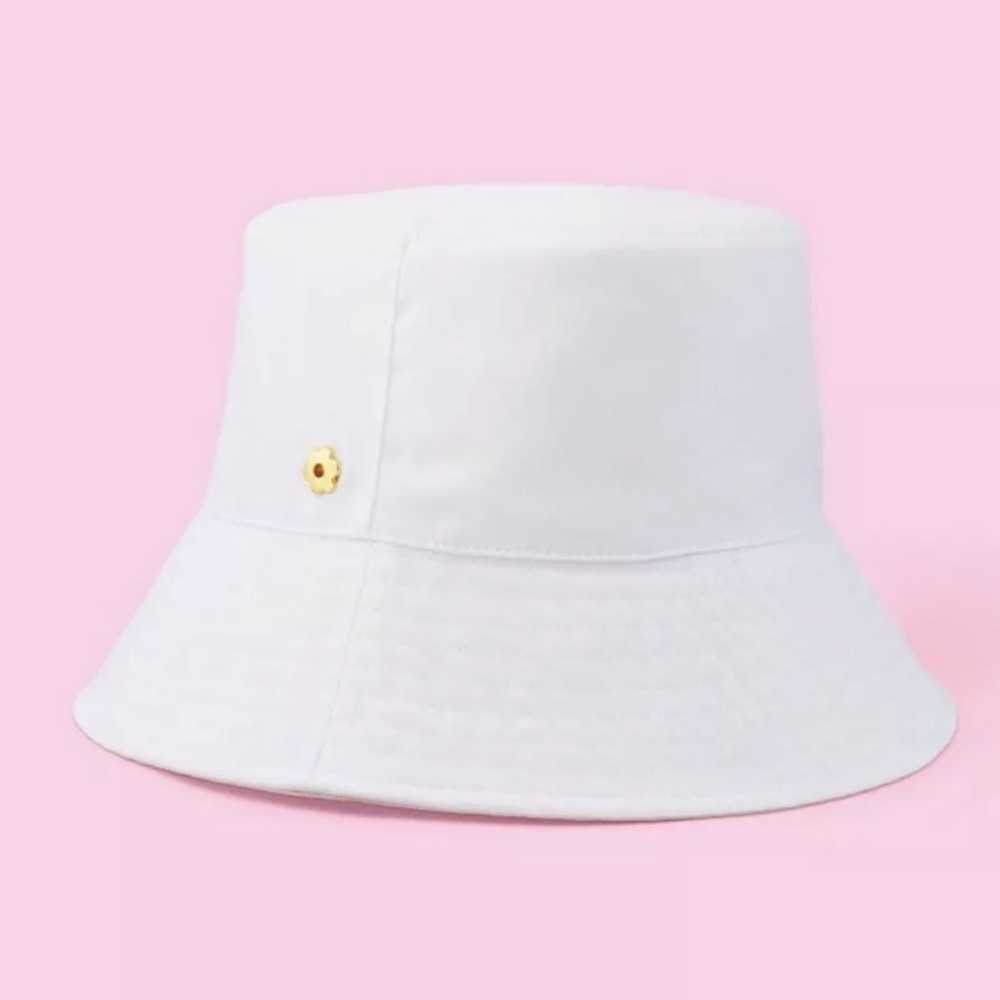 Stoney Clover Lane x Target reversible pink and white bucket hat